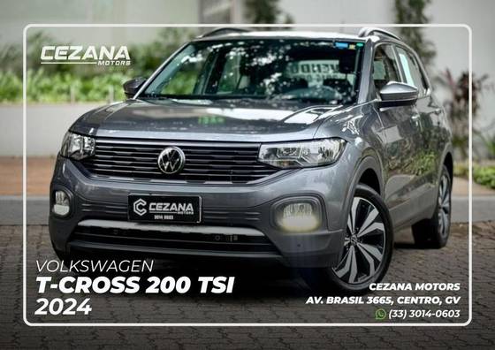 VOLKSWAGEN T-CROSS 2024 1.0 200 TSI TOTAL FLEX AUTOMÁTICO