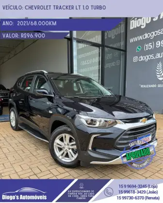 CHEVROLET TRACKER 1.0 TURBO FLEX LT AUTOMÁTICO