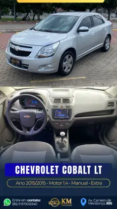 CHEVROLET COBALT 1.4 MPFI LT 8V FLEX 4P MANUAL