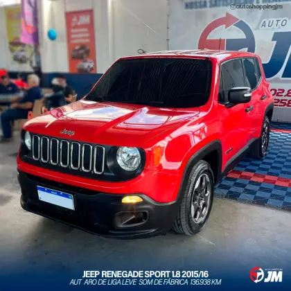 JEEP RENEGADE 1.8 16V FLEX SPORT 4P MANUAL JEEP RENEGADE 1.8 16V FLEX SPORT 4P MANUAL