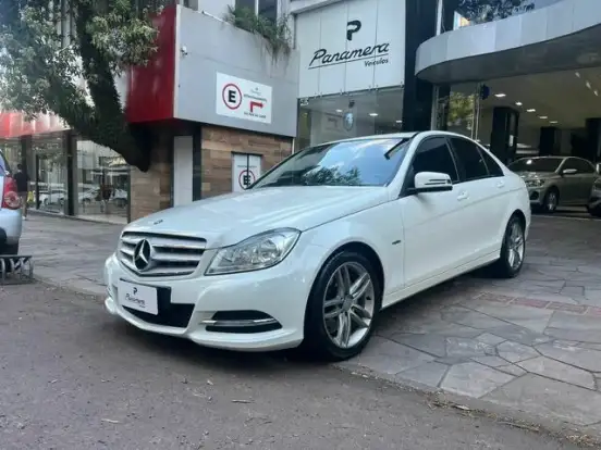 MERCEDES-BENZ-C 180-1.8 CGI CLASSIC 16V GASOLINA 4P AUTOMÁTICO MERCEDES-BENZ-C 180-2012