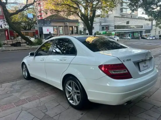 MERCEDES-BENZ-C 180-1.8 CGI CLASSIC 16V GASOLINA 4P AUTOMÁTICO MERCEDES-BENZ-C 180-2012
