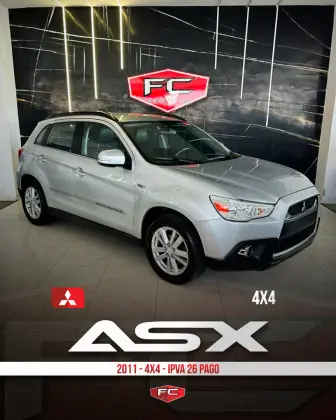 MITSUBISHI ASX 2.0 4WD 16V GASOLINA 4P AUTOMÁTICO MITSUBISHI ASX 2.0 4WD 16V GASOLINA 4P AUTOMÁTICO