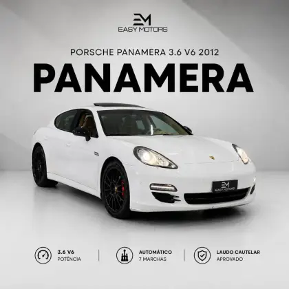 PORSCHE PANAMERA 3.6 V6 24V GASOLINA 4P AUTOMÁTICO PORSCHE PANAMERA 3.6 V6 24V GASOLINA 4P AUTOMÁTICO