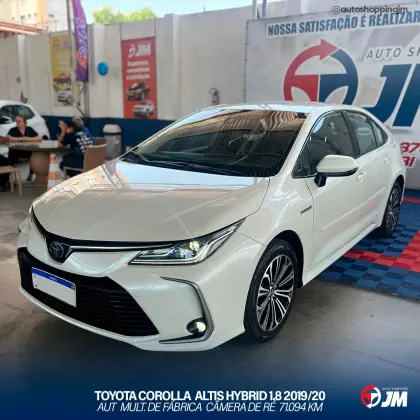 TOYOTA COROLLA 1.8 VVT-I HYBRID FLEX ALTIS PREMIUM CVT TOYOTA COROLLA 1.8 VVT-I HYBRID FLEX ALTIS PREMIUM CVT