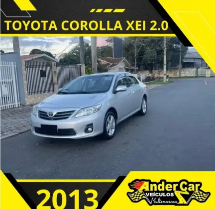 TOYOTA COROLLA 2.0 XEI 16V FLEX 4P AUTOMÁTICO TOYOTA COROLLA 2.0 XEI 16V FLEX 4P AUTOMÁTICO