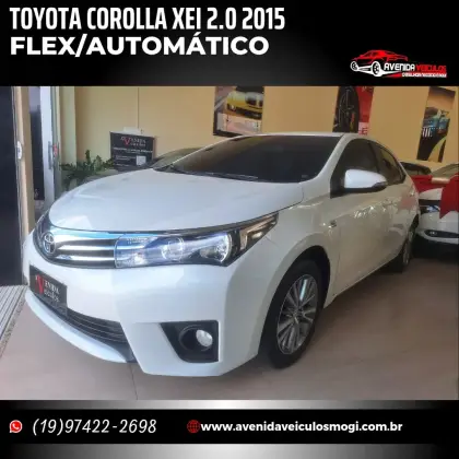 TOYOTA COROLLA 2.0 XEI 16V FLEX 4P AUTOMÁTICO TOYOTA COROLLA 2.0 XEI 16V FLEX 4P AUTOMÁTICO