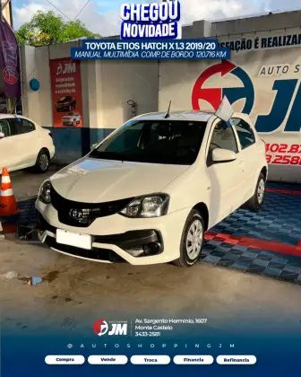 TOYOTA ETIOS 1.3 X 16V FLEX 4P MANUAL