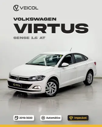 VOLKSWAGEN VIRTUS 1.6 MSI SENSE TOTAL FLEX AUTOMÁTICO