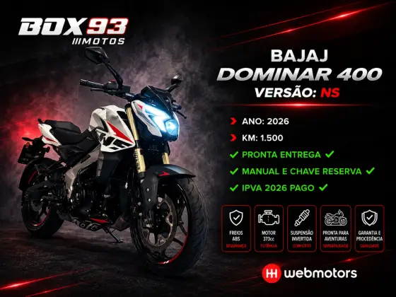 BAJAJ DOMINAR NS400Z 