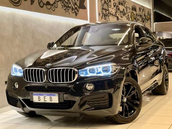 BMW-X6-4.4 50I 4X4 COUPÉ 8 CILINDROS 32V BI-TURBO GASOLINA 4P AUTOMÁTICO BMW-X6-2015