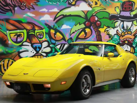 CHEVROLET-CORVETTE-5.7 V8 GASOLINA STINGRAY TARGA AUTOMÁTICO CHEVROLET-CORVETTE-1977