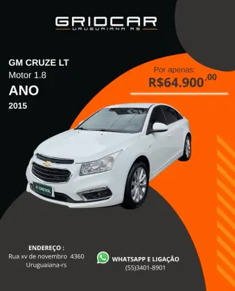 CHEVROLET CRUZE 1.8 LT 16V FLEX 4P MANUAL