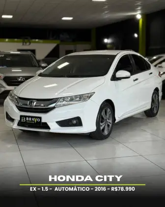 HONDA CITY 1.5 EX 16V FLEX 4P AUTOMÁTICO