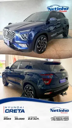 HYUNDAI CRETA 2.0 FLEX ULTIMATE AUTOMÁTICO
