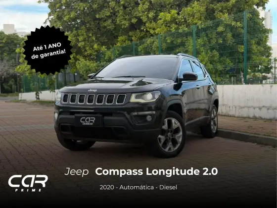 JEEP COMPASS 2.0 16V DIESEL LONGITUDE 4X4 AUTOMÁTICO JEEP COMPASS 2.0 16V DIESEL LONGITUDE 4X4 AUTOMÁTICO