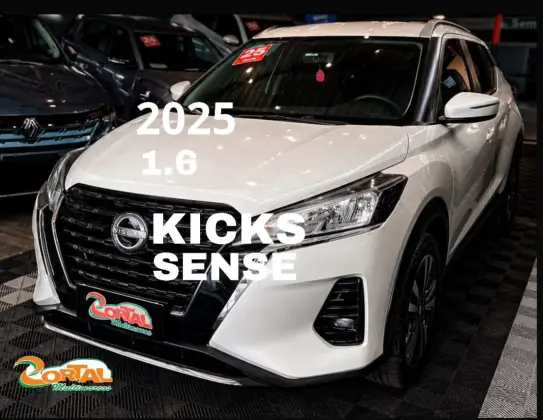 NISSAN KICKS PLAY 1.6 16V FLEXSTART SENSE XTRONIC NISSAN KICKS PLAY 1.6 16V FLEXSTART SENSE XTRONIC