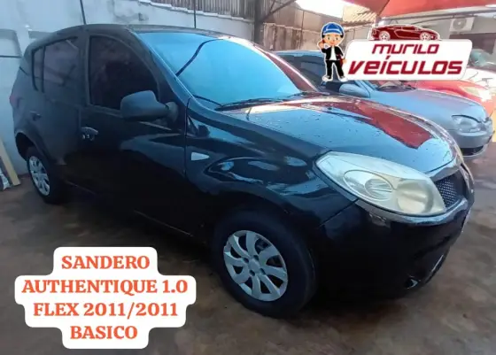 RENAULT SANDERO 1.0 AUTHENTIQUE 16V FLEX 4P MANUAL