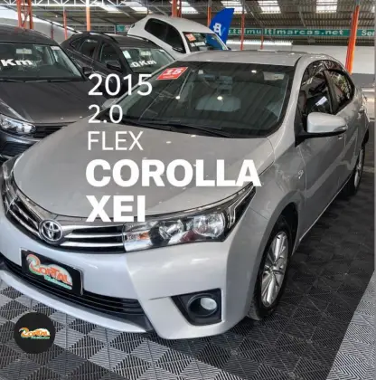 TOYOTA COROLLA 2.0 XEI 16V FLEX 4P AUTOMÁTICO TOYOTA COROLLA 2.0 XEI 16V FLEX 4P AUTOMÁTICO