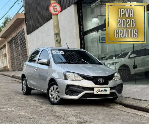 TOYOTA ETIOS 1.3 X 16V FLEX 4P AUTOMÁTICO