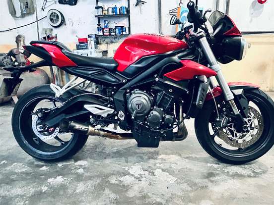 TRIUMPH-STREET TRIPLE 765 S TRIUMPH-STREET TRIPLE 765 S-2017