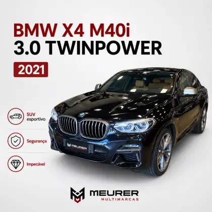 BMW X4 3.0 TWINPOWER GASOLINA M40I STEPTRONIC