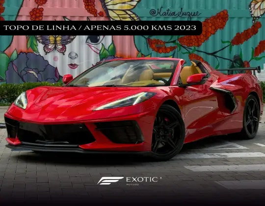 CHEVROLET CORVETTE 6.2 V8 LT3 GASOLINA STINGRAY CONVERSIVEL AUTOMÁTICO