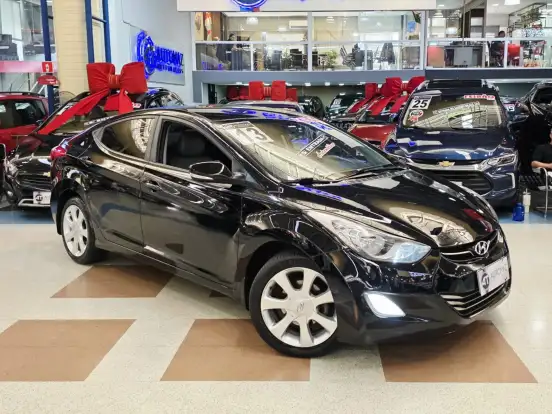 HYUNDAI-ELANTRA-1.8 GLS 16V GASOLINA 4P AUTOMÁTICO HYUNDAI-ELANTRA-2012