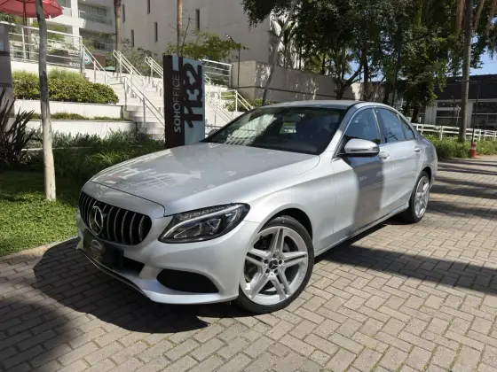 MERCEDES-BENZ C 180 1.6 CGI 16V TURBO FLEX 4P AUTOMÁTICO MERCEDES-BENZ C 180 1.6 CGI 16V TURBO FLEX 4P AUTOMÁTICO