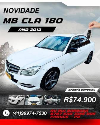 MERCEDES-BENZ C 180 1.8 CGI CLASSIC 16V TURBO GASOLINA 4P AUTOMÁTICO