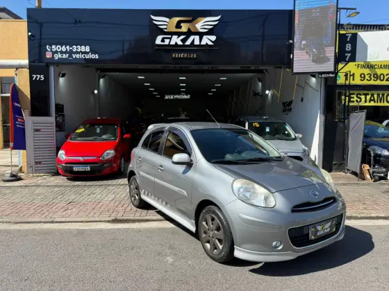 NISSAN MARCH 1.6 SR 16V FLEX 4P MANUAL NISSAN MARCH 1.6 SR 16V FLEX 4P MANUAL