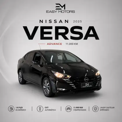NISSAN VERSA 1.6 16V FLEX ADVANCE XTRONIC