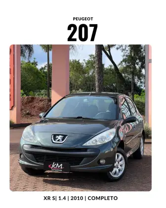 PEUGEOT 207 1.4 XR SPORT 8V FLEX 4P MANUAL PEUGEOT 207 1.4 XR SPORT 8V FLEX 4P MANUAL