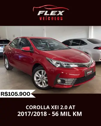 TOYOTA COROLLA 2.0 XEI 16V FLEX 4P AUTOMÁTICO TOYOTA COROLLA 2.0 XEI 16V FLEX 4P AUTOMÁTICO