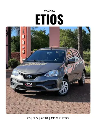 TOYOTA ETIOS 1.5 XS 16V FLEX 4P MANUAL