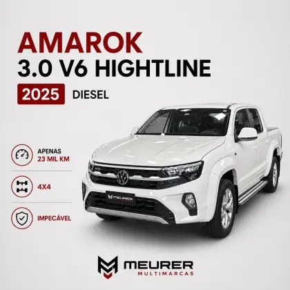 VOLKSWAGEN AMAROK 3.0 V6 TDI DIESEL HIGHLINE CD 4MOTION AUTOMÁTICO
