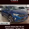 VOLKSWAGEN NIVUS 1.0 200 TSI TOTAL FLEX HIGHLINE AUTOMÁTICO VOLKSWAGEN NIVUS 1.0 200 TSI TOTAL FLEX HIGHLINE AUTOMÁTICO