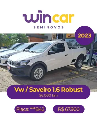 VOLKSWAGEN SAVEIRO 1.6 MSI ROBUST CS 8V FLEX 2P MANUAL