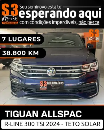 VOLKSWAGEN TIGUAN 2.0 300 TSI GASOLINA ALLSPACE R-LINE AUTOMÁTICO
