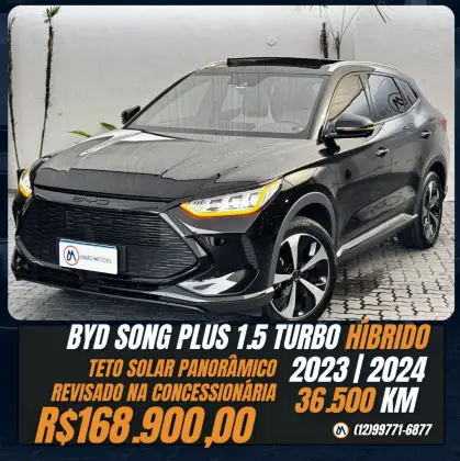 BYD SONG PLUS 1.5 DM-I HÍBRIDO AUTOMÁTICO