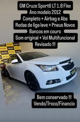 CHEVROLET CRUZE 1.8 LT SPORT6 16V FLEX 4P MANUAL