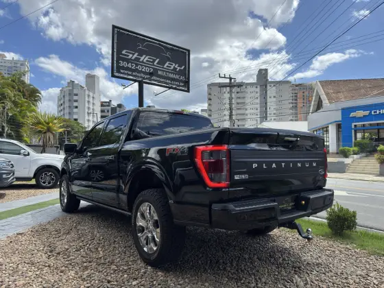 FORD F-150 5.0 V8 GASOLINA CD PLATINUM FX4 AUTOMÁTICO