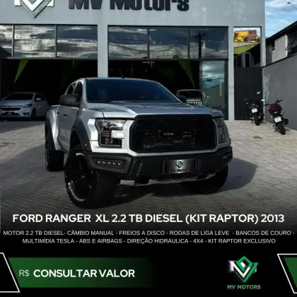 FORD RANGER 2.2 XL 4X4 CD 16V DIESEL 4P MANUAL FORD RANGER 2.2 XL 4X4 CD 16V DIESEL 4P MANUAL
