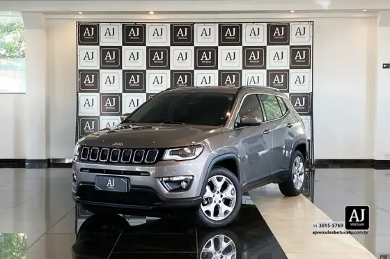 JEEP COMPASS 2.0 16V FLEX LONGITUDE AUTOMÁTICO JEEP COMPASS 2.0 16V FLEX LONGITUDE AUTOMÁTICO