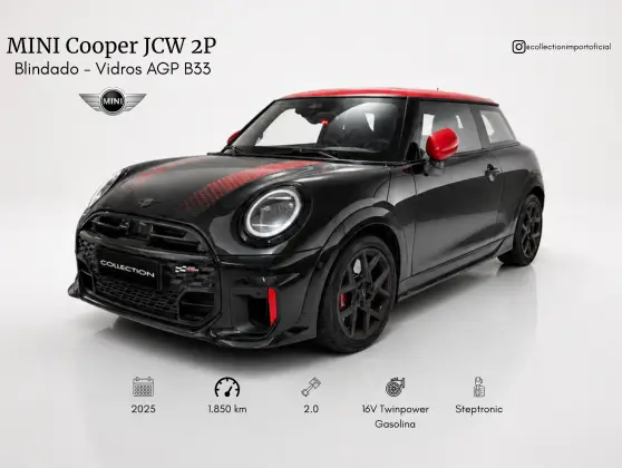 MINI COOPER 2.0 16V TWINPOWER GASOLINA JOHN COOPER WORKS 2P STEPTRONIC