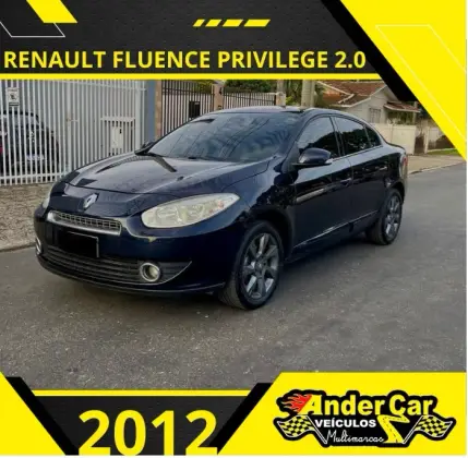 RENAULT FLUENCE 2.0 PRIVILÉGE 16V FLEX 4P AUTOMÁTICO