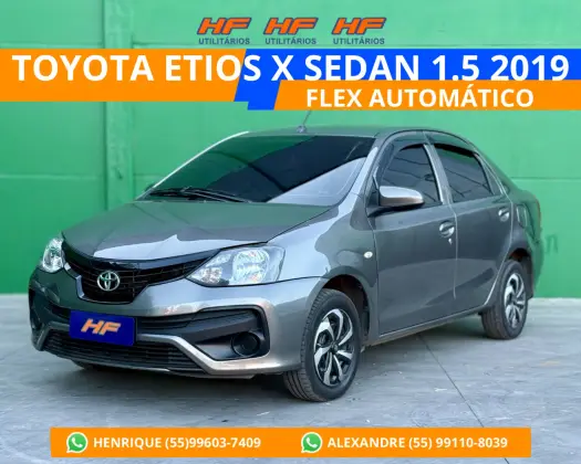 TOYOTA ETIOS 1.5 X SEDAN 16V FLEX 4P AUTOMÁTICO