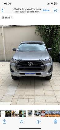 TOYOTA HILUX 2.8 D-4D TURBO DIESEL CD SR 4X4 AUTOMÁTICO