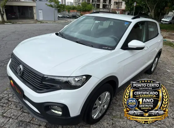 VOLKSWAGEN T-CROSS 1.0 200 TSI TOTAL FLEX SENSE AUTOMÁTICO VOLKSWAGEN T-CROSS 1.0 200 TSI TOTAL FLEX SENSE AUTOMÁTICO