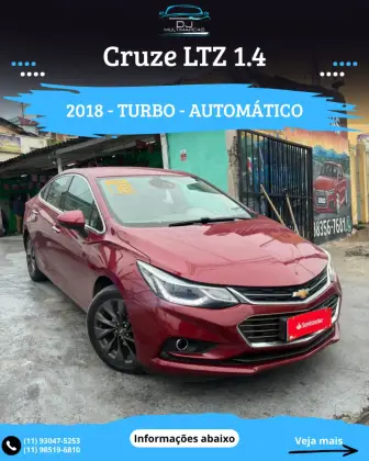CHEVROLET CRUZE 1.4 TURBO LTZ 16V FLEX 4P AUTOMÁTICO CHEVROLET CRUZE 1.4 TURBO LTZ 16V FLEX 4P AUTOMÁTICO